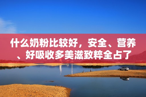 什么奶粉比较好，安全、营养、好吸收多美滋致粹全占了