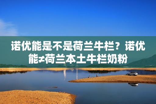 诺优能是不是荷兰牛栏？诺优能≠荷兰本土牛栏奶粉