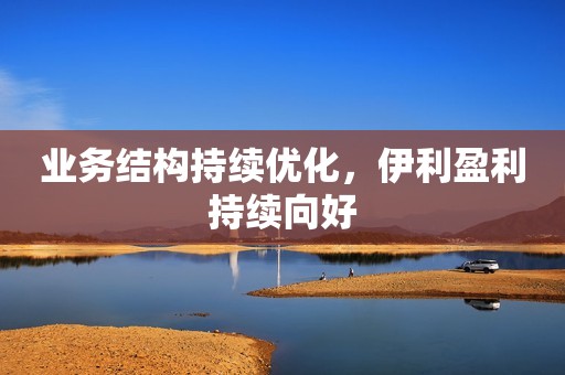 业务结构持续优化，伊利盈利持续向好