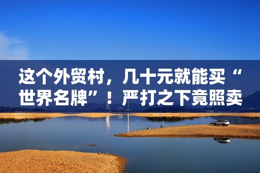 这个外贸村，几十元就能买“世界名牌”！严打之下竟照卖不误……