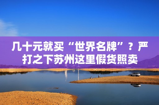 几十元就买“世界名牌”？严打之下苏州这里假货照卖