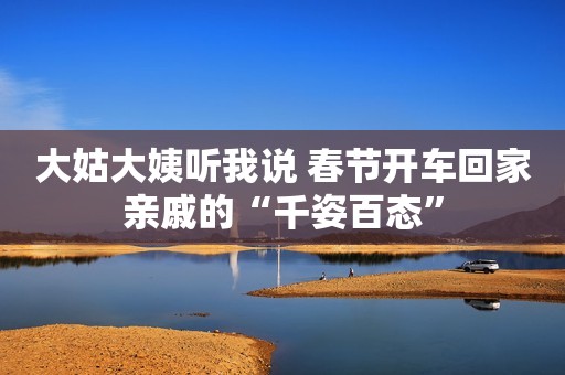 大姑大姨听我说 春节开车回家亲戚的“千姿百态”