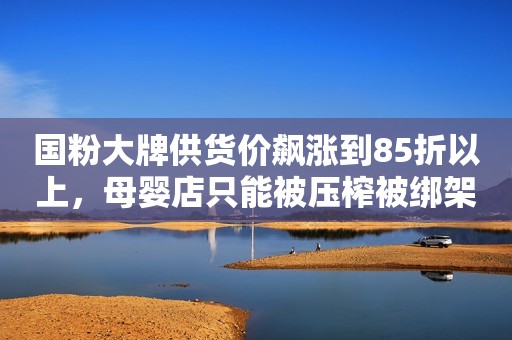 国粉大牌供货价飙涨到85折以上，母婴店只能被压榨被绑架？