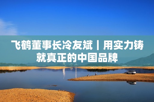 飞鹤董事长冷友斌｜用实力铸就真正的中国品牌