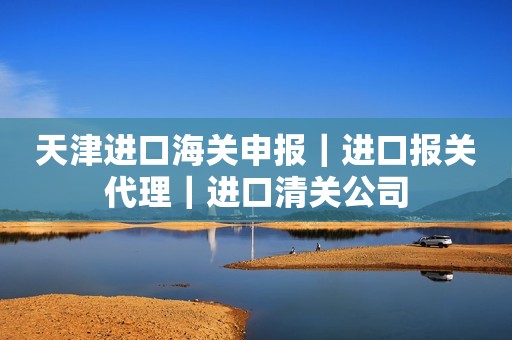 天津进口海关申报｜进口报关代理｜进口清关公司