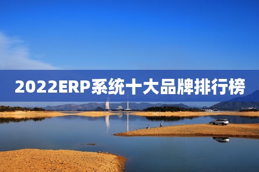 2022ERP系统十大品牌排行榜