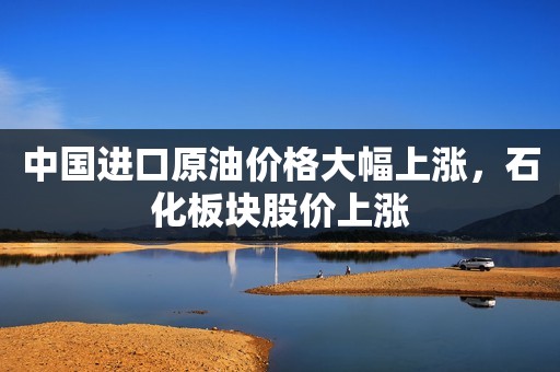 中国进口原油价格大幅上涨，石化板块股价上涨