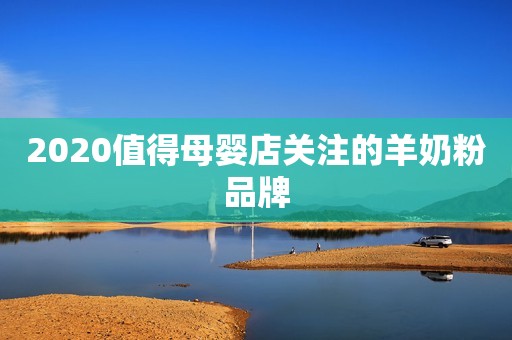 2020值得母婴店关注的羊奶粉品牌