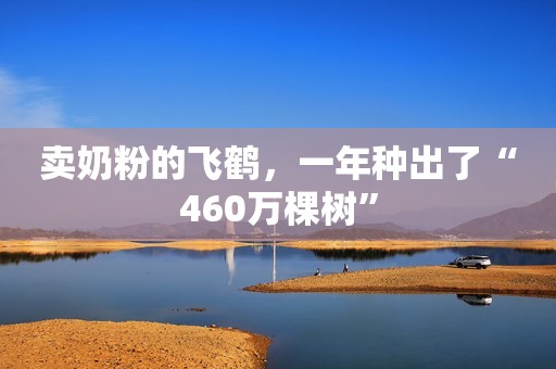 卖奶粉的飞鹤，一年种出了“460万棵树”