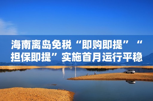 海南离岛免税“即购即提”“担保即提”实施首月运行平稳