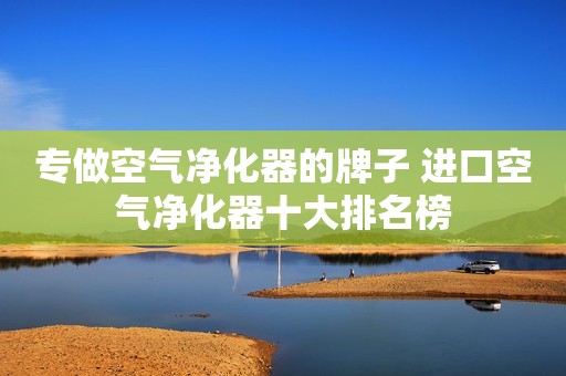 专做空气净化器的牌子 进口空气净化器十大排名榜