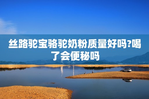 丝路驼宝骆驼奶粉质量好吗?喝了会便秘吗