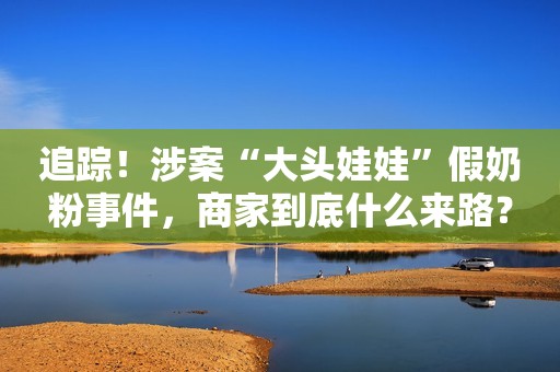 追踪！涉案“大头娃娃”假奶粉事件，商家到底什么来路？