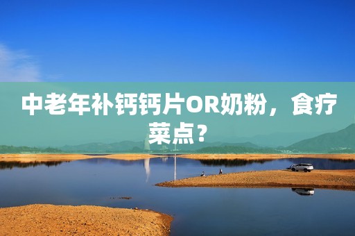 中老年补钙钙片OR奶粉，食疗菜点？