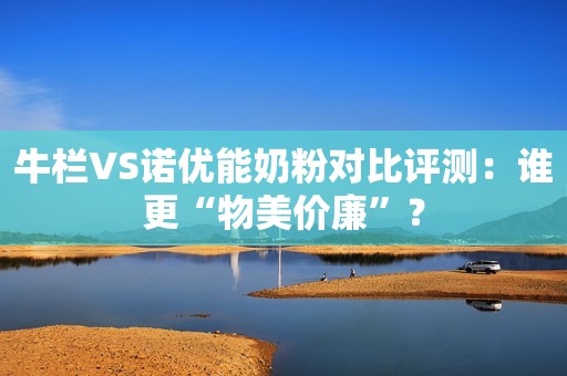 牛栏VS诺优能奶粉对比评测：谁更“物美价廉”？