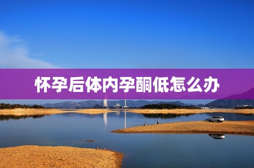 怀孕后体内孕酮低怎么办