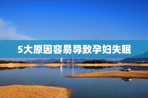 5大原因容易导致孕妇失眠
