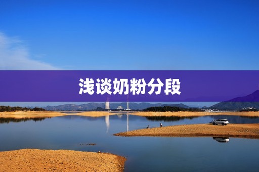 浅谈奶粉分段