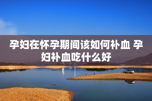 孕妇在怀孕期间该如何补血 孕妇补血吃什么好