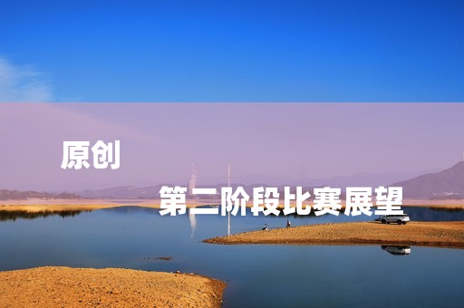 原创
            第二阶段比赛展望