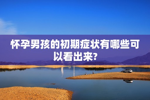 怀孕男孩的初期症状有哪些可以看出来?