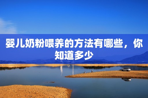 婴儿奶粉喂养的方法有哪些，你知道多少