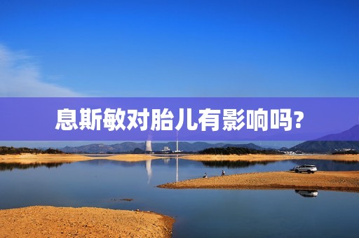息斯敏对胎儿有影响吗?