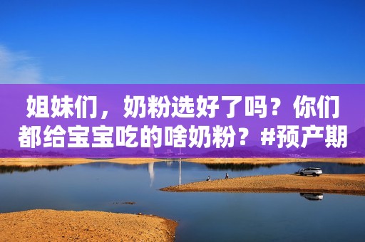 姐妹们，奶粉选好了吗？你们都给宝宝吃的啥奶粉？#预产期...