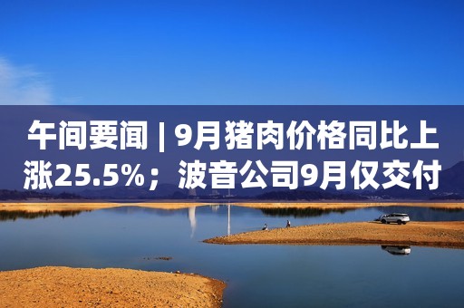 午间要闻 | 9月猪肉价格同比上涨25.5%；波音公司9月仅交付11架飞机；娃哈哈再涉足婴幼儿奶粉业务