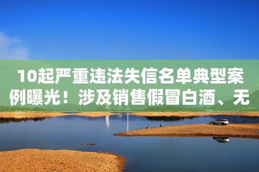 10起严重违法失信名单典型案例曝光！涉及销售假冒白酒、无底线造型糖果等违法行为