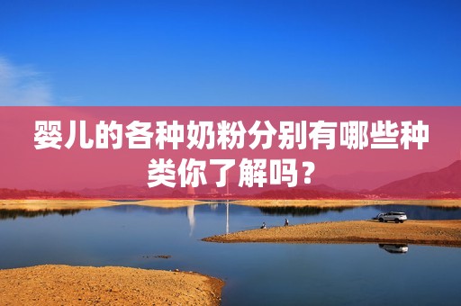 婴儿的各种奶粉分别有哪些种类你了解吗？