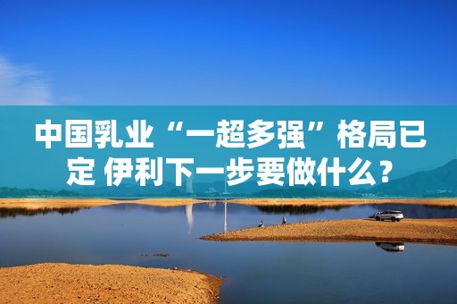 中国乳业“一超多强”格局已定 伊利下一步要做什么？