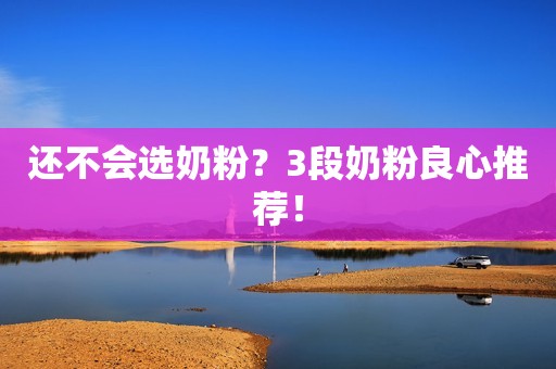 还不会选奶粉？3段奶粉良心推荐！