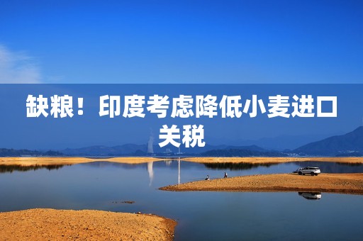 缺粮！印度考虑降低小麦进口关税