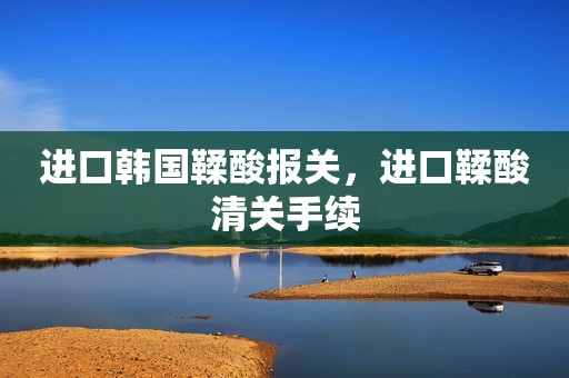 进口韩国鞣酸报关，进口鞣酸清关手续
