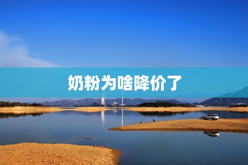 奶粉为啥降价了