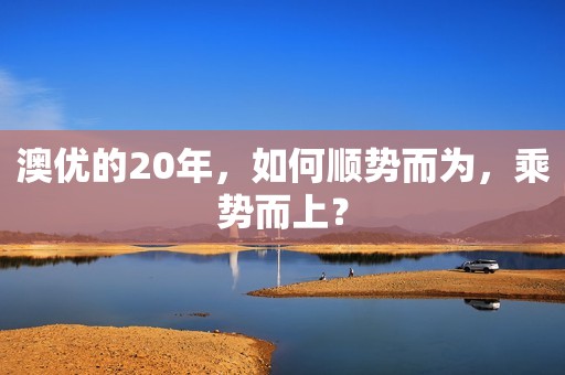 澳优的20年，如何顺势而为，乘势而上？