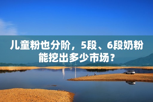 儿童粉也分阶，5段、6段奶粉能挖出多少市场？