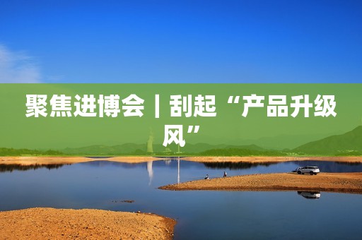 聚焦进博会｜刮起“产品升级风”