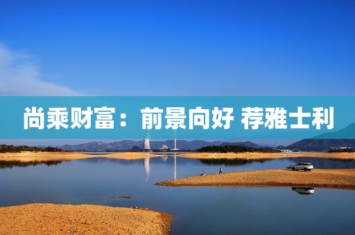 尚乘财富：前景向好 荐雅士利