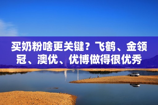 买奶粉啥更关键？飞鹤、金领冠、澳优、优博做得很优秀
