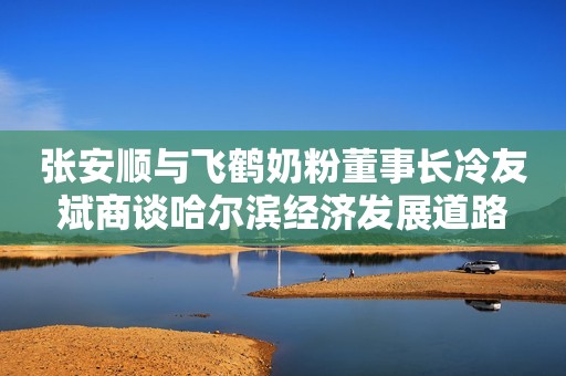 张安顺与飞鹤奶粉董事长冷友斌商谈哈尔滨经济发展道路
