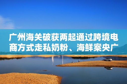 广州海关破获两起通过跨境电商方式走私奶粉、海鲜案央广网2018-12-13 16:54