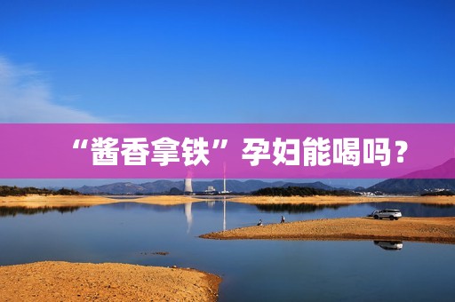 “酱香拿铁”孕妇能喝吗？