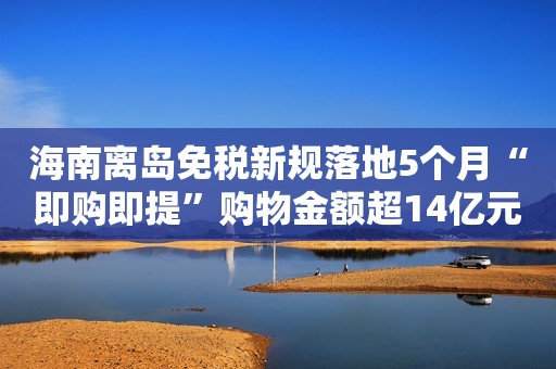 海南离岛免税新规落地5个月“即购即提”购物金额超14亿元