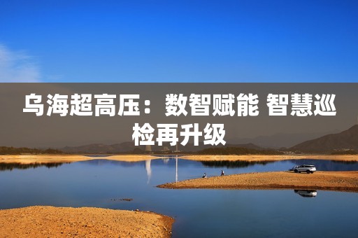 乌海超高压：数智赋能 智慧巡检再升级