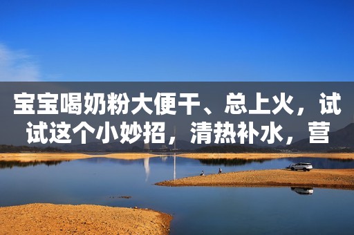 宝宝喝奶粉大便干、总上火，试试这个小妙招，清热补水，营养易做