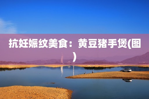 抗妊娠纹美食：黄豆猪手煲(图)