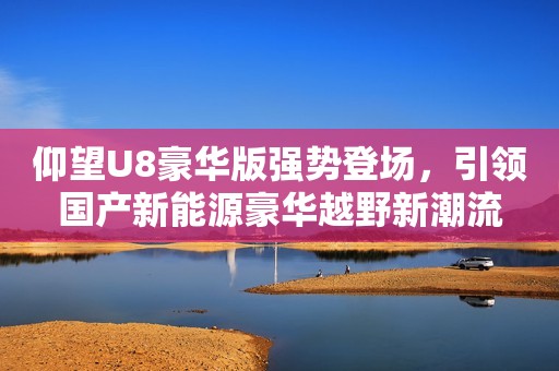 仰望U8豪华版强势登场，引领国产新能源豪华越野新潮流
