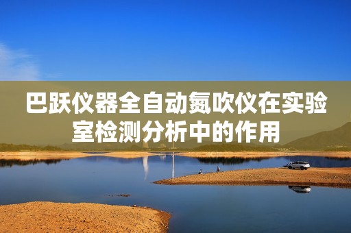 巴跃仪器全自动氮吹仪在实验室检测分析中的作用